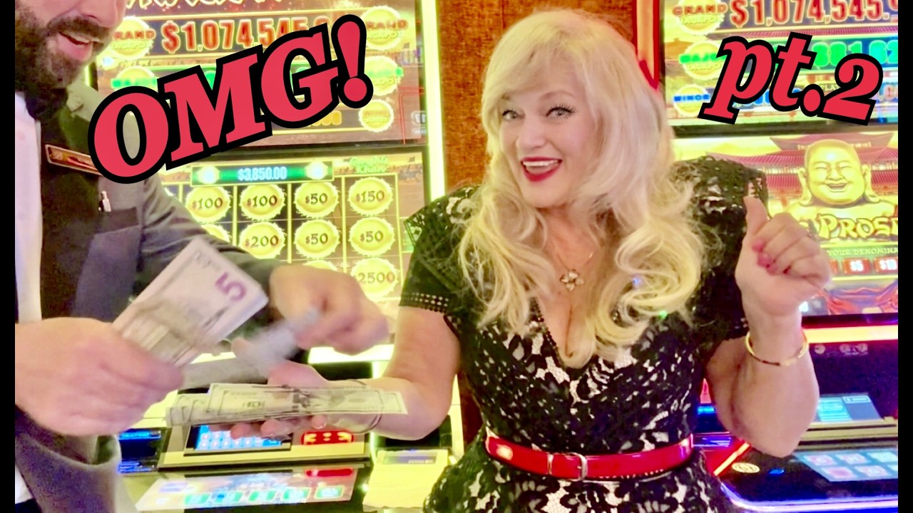 Я сорвала 7 джекпотов в игре Million Dollar Dragon Link в Лас-Вегасе, часть 2 | Olga Slots