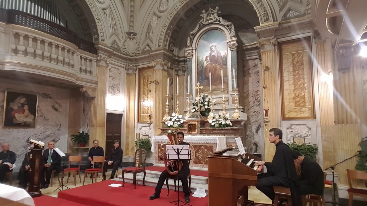 Air and Bourre J.S.Bach  Arr. William Bell Tuba y Organo
