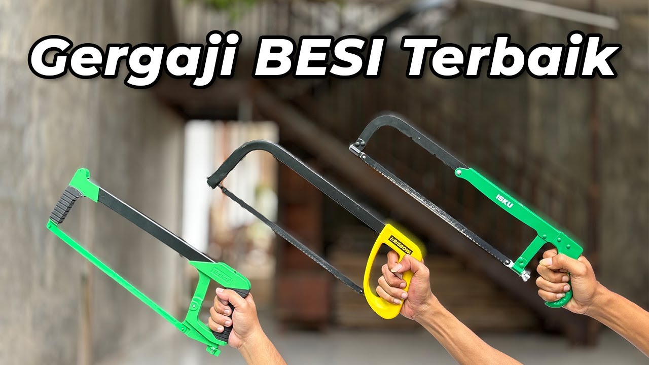 5 GERGAJI BESI TERBAIK 2026! Tajam, Awet & Gak Gampang Patah!