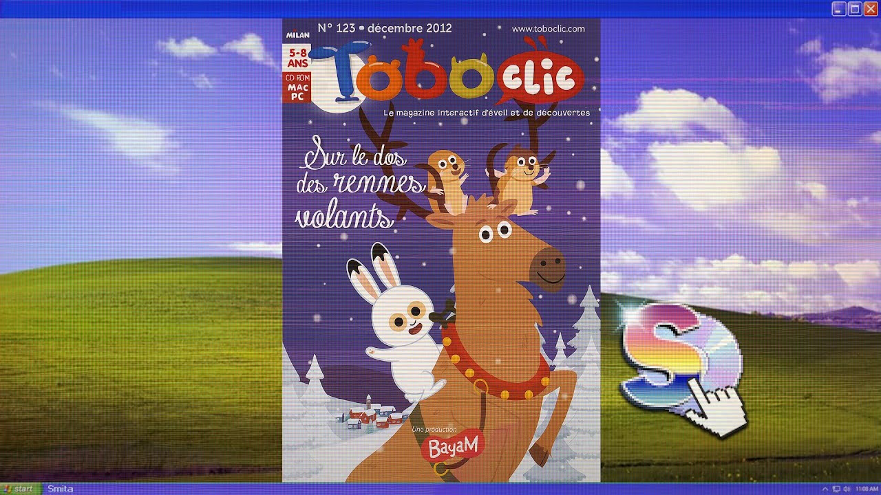 toboclic 123 Sur le dos des rennes volants | CD-ROM jeu pc complet