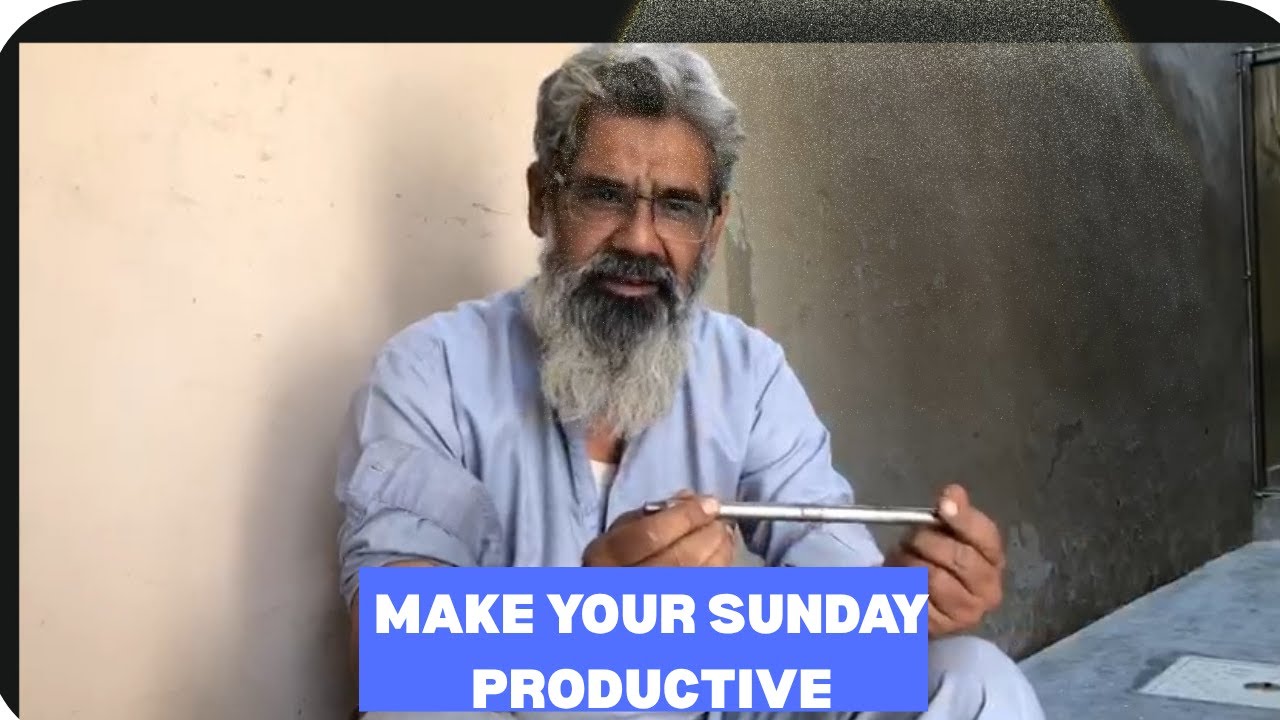 Making Your Sunday Productive.