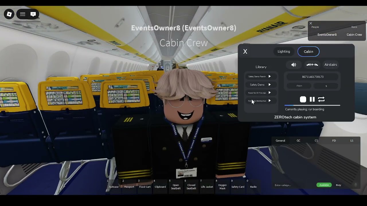 Ryanair TM (Staff POV) Cabin Crew.