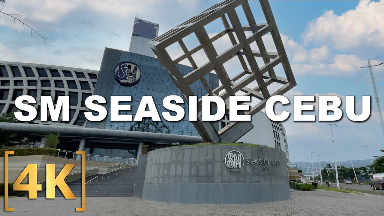 Walking At The Biggest Mall in Cebu - SM Seaside City Cebu | Walking Tour | Cebu City, Philippines