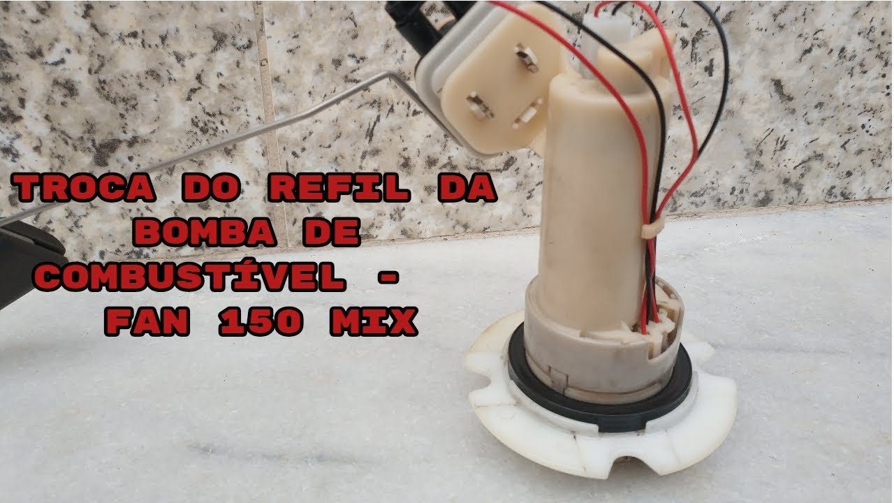 Troca do Refil da Bomba de Combustível da Fan 150 Mix