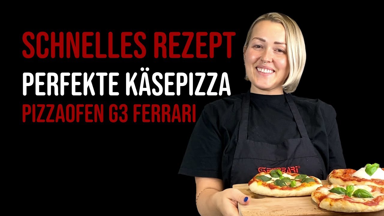 SCHNELLES & einfaches Pizzateigrezept im G3 Ferrari Pizzaofen