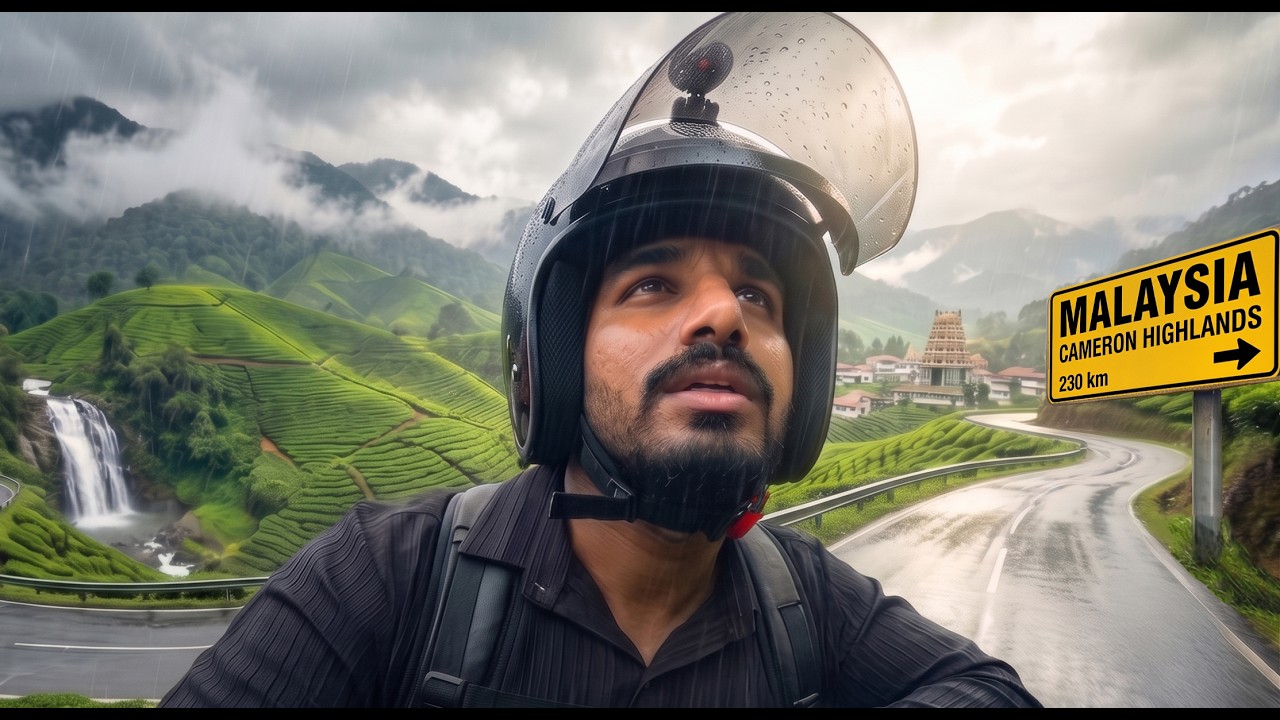 Malaysia ROAD TRIP Series | Cameron Highlands (Ep-1) 🛵⛰️