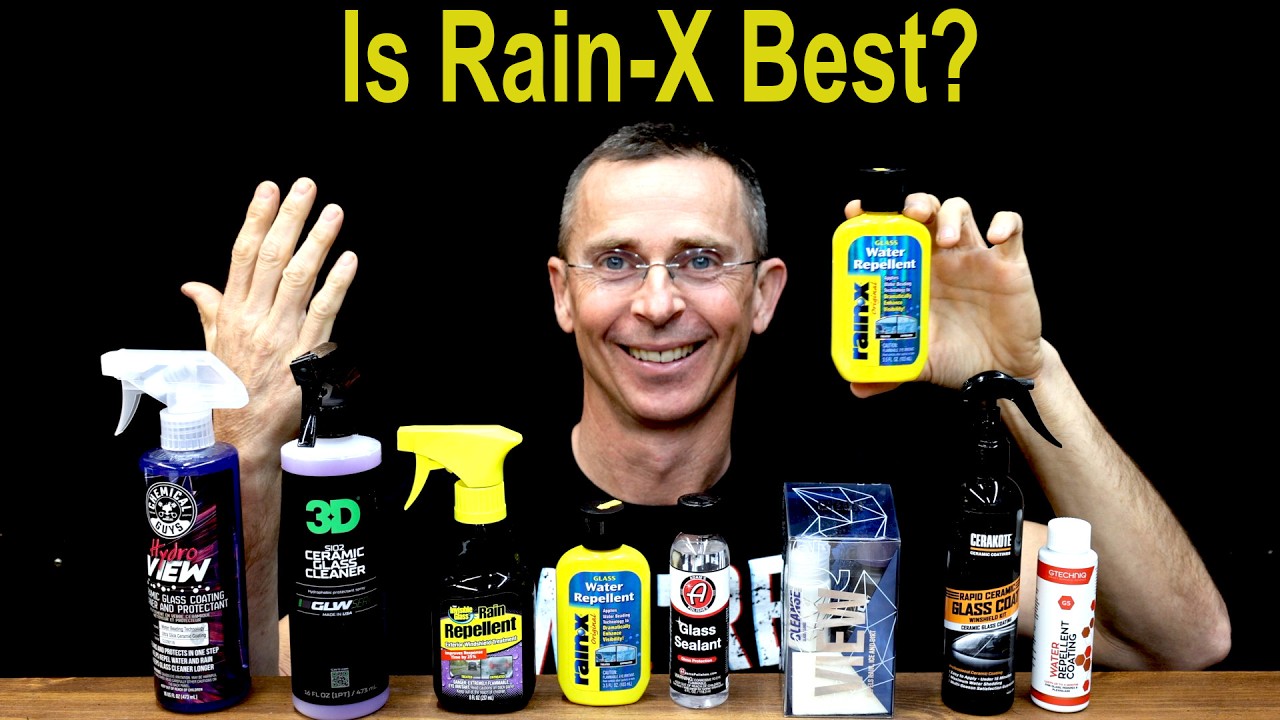 Your Windshield Doesn’t Need Wipers With This Stuff!