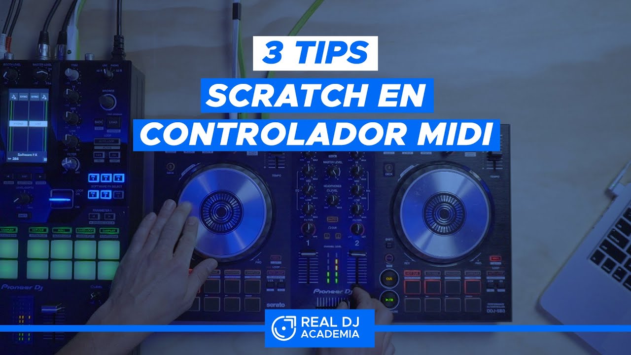 Cómo hacer SCRATCH en controlador MIDI #Realtips (EN ESPAÑOL)