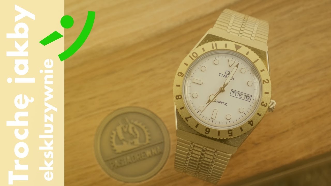 Timex Q w złocie! Znaczy się - w takim kolorze.