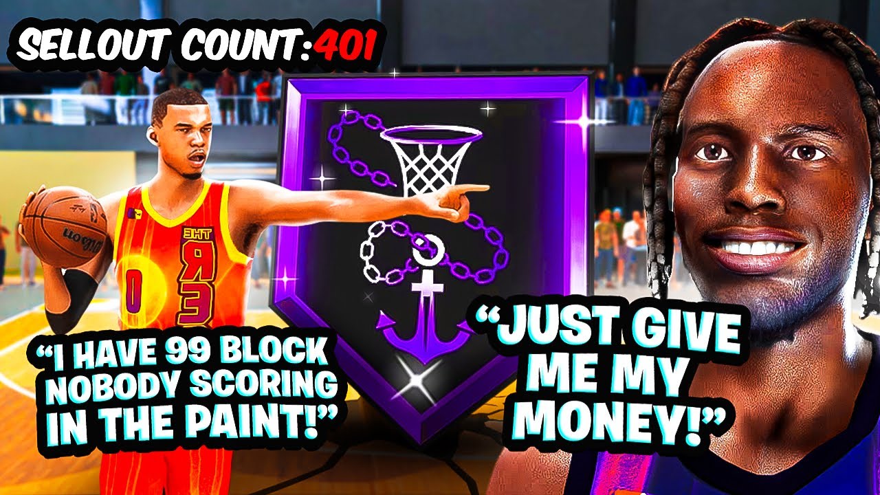 7’ 4” Victor Wembanyama Build Meets Kai Cenat in RANDOM REC NBA 2K24 | 99 BLOCK is OP
