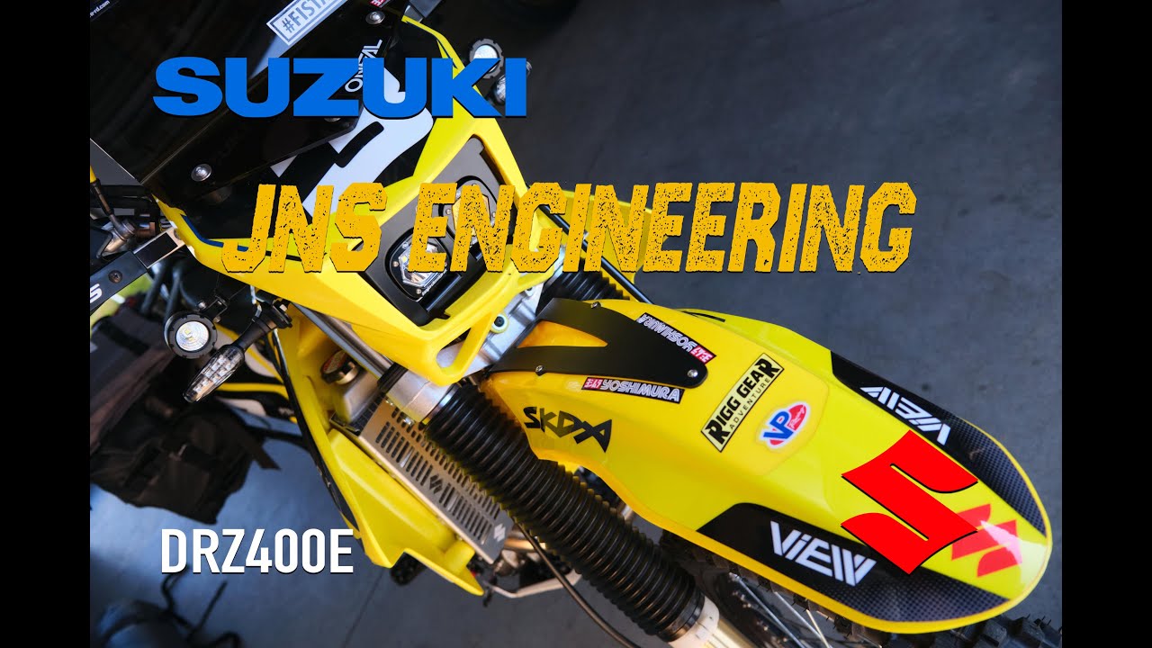 Ep 22.  JNS Engineering Fender Front Brace Suzuki DRZ400E