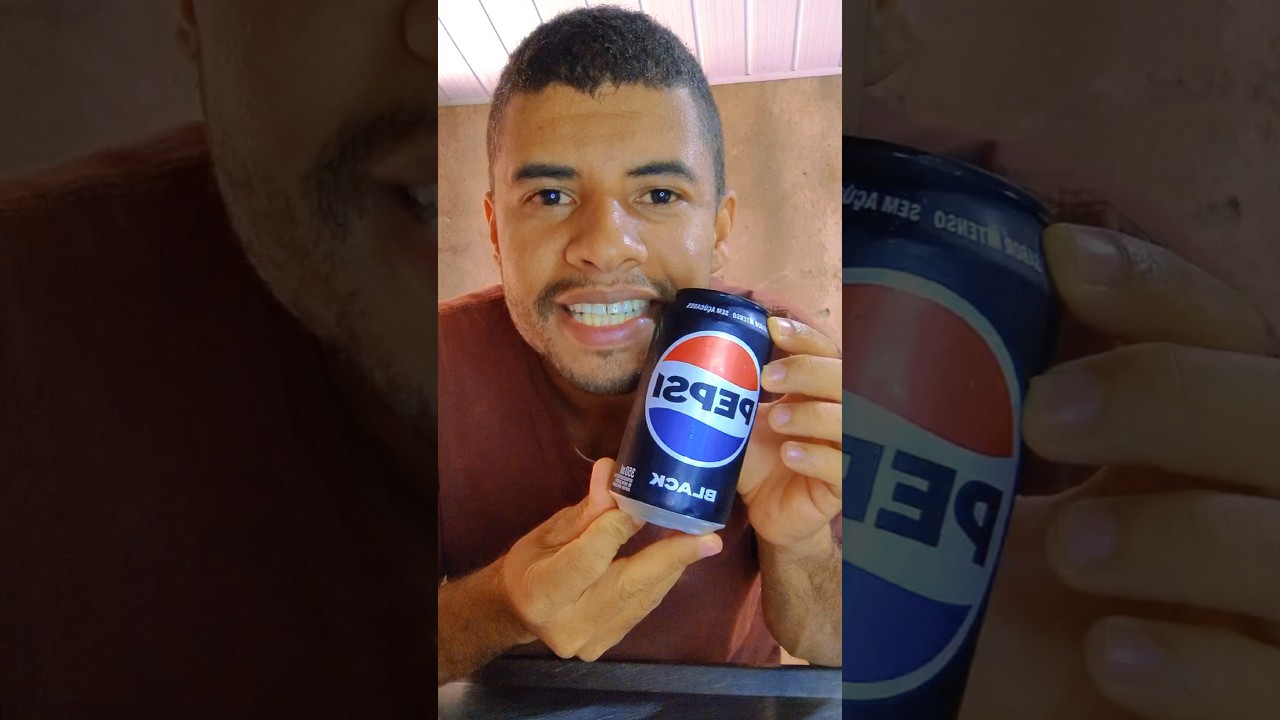 Experimentando PEPSI BLACK PELA PRIMEIRA vez 😱