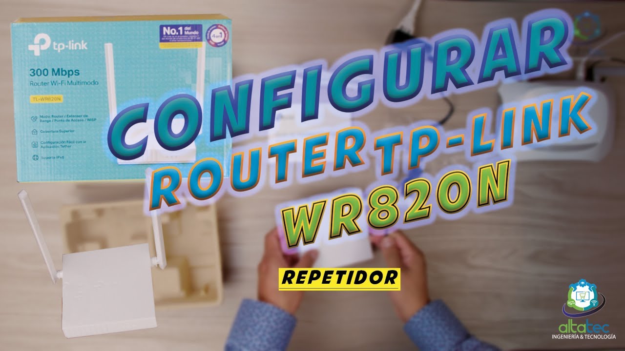 Como CONFIGURAR Router Tp-Link WR820N en Modo REPETIDOR (Paso a Paso)