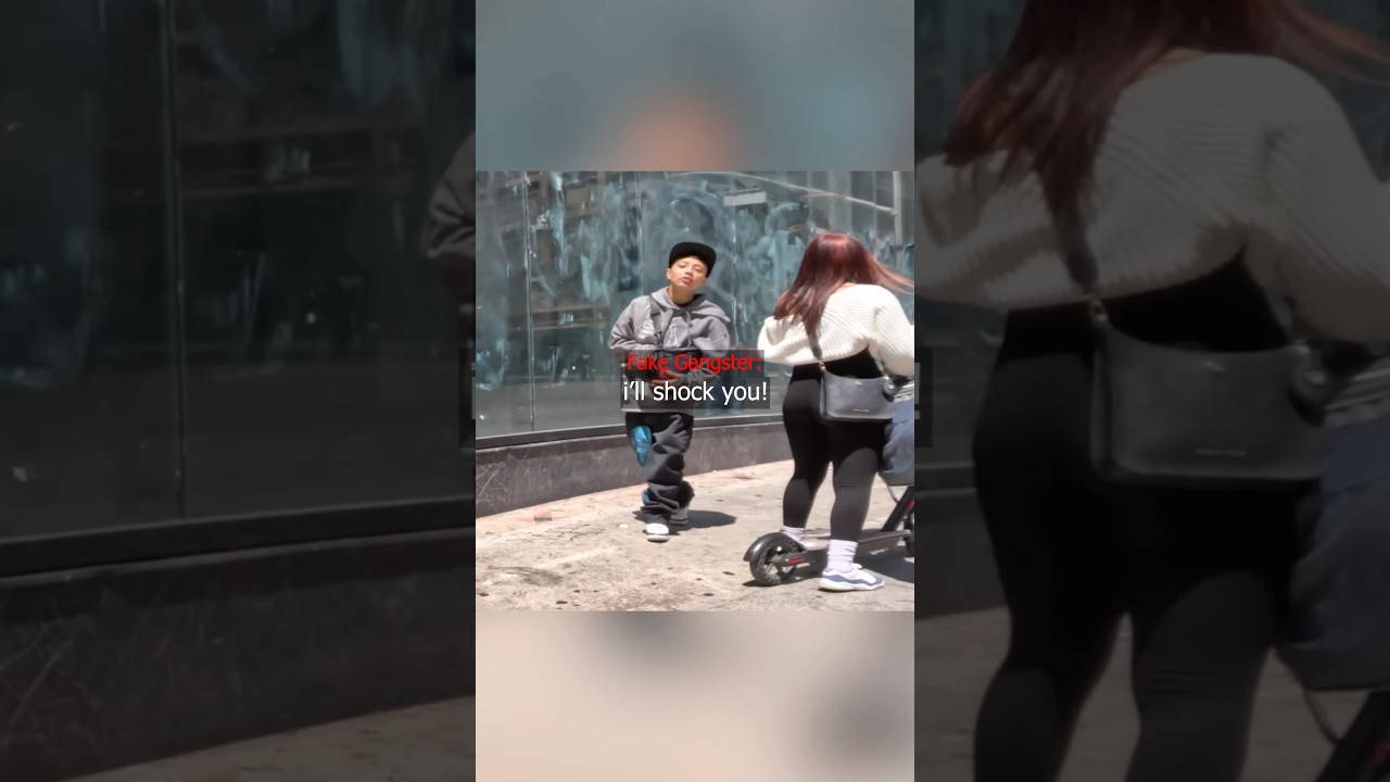 Biker Gets Pressed By FAKE GANGSTER 🥸😳