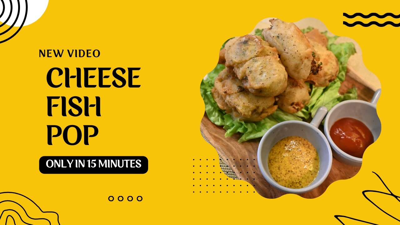 Cheese Fish Pop, how to make cheese fish pop, fish fry, fish chop, kaise bante hai cheese fish pop