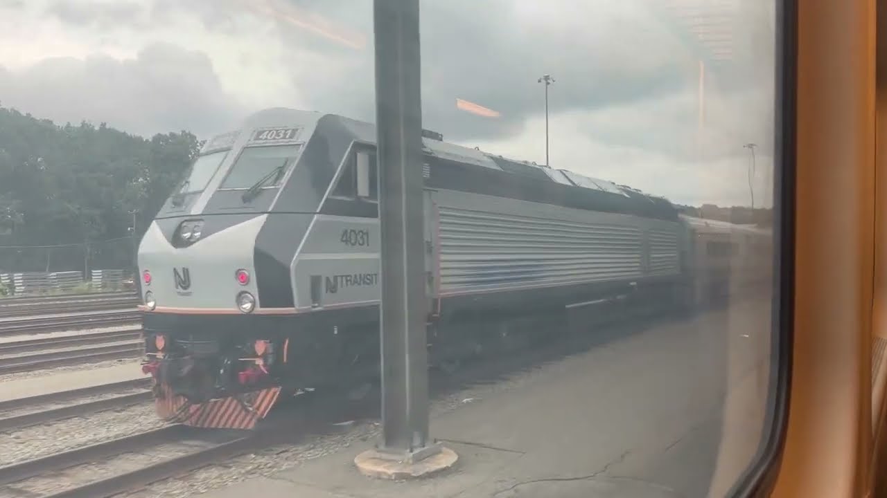 NJT Comet 5 train ride from Hackettstown to Denville 8/28/23