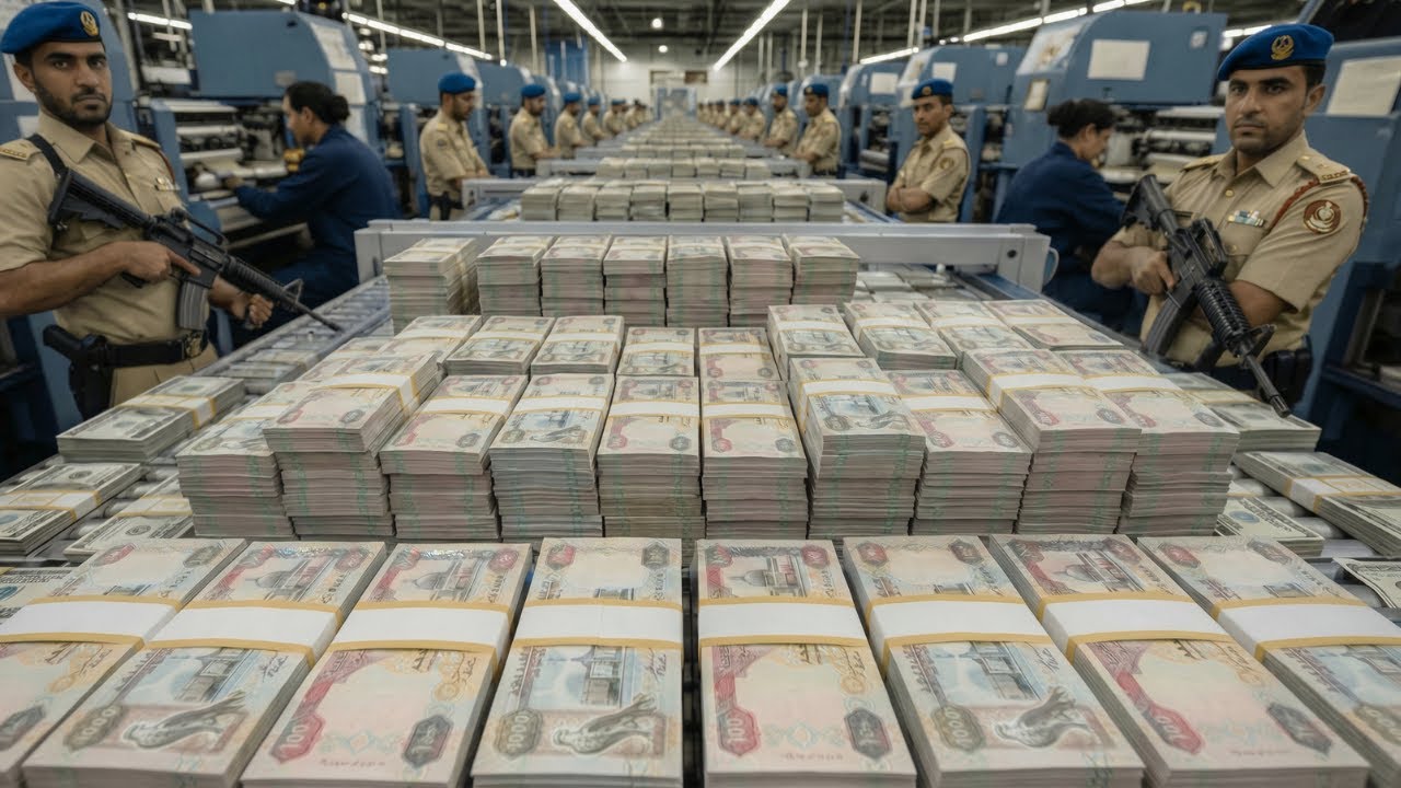 Inside the UAE Dirham Factory: How a Young Nation Built a Trusted Currency (Full Process)