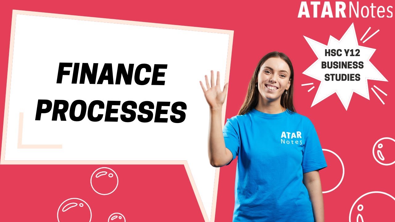 Finance Processes | HSC Year 12 Business Studies