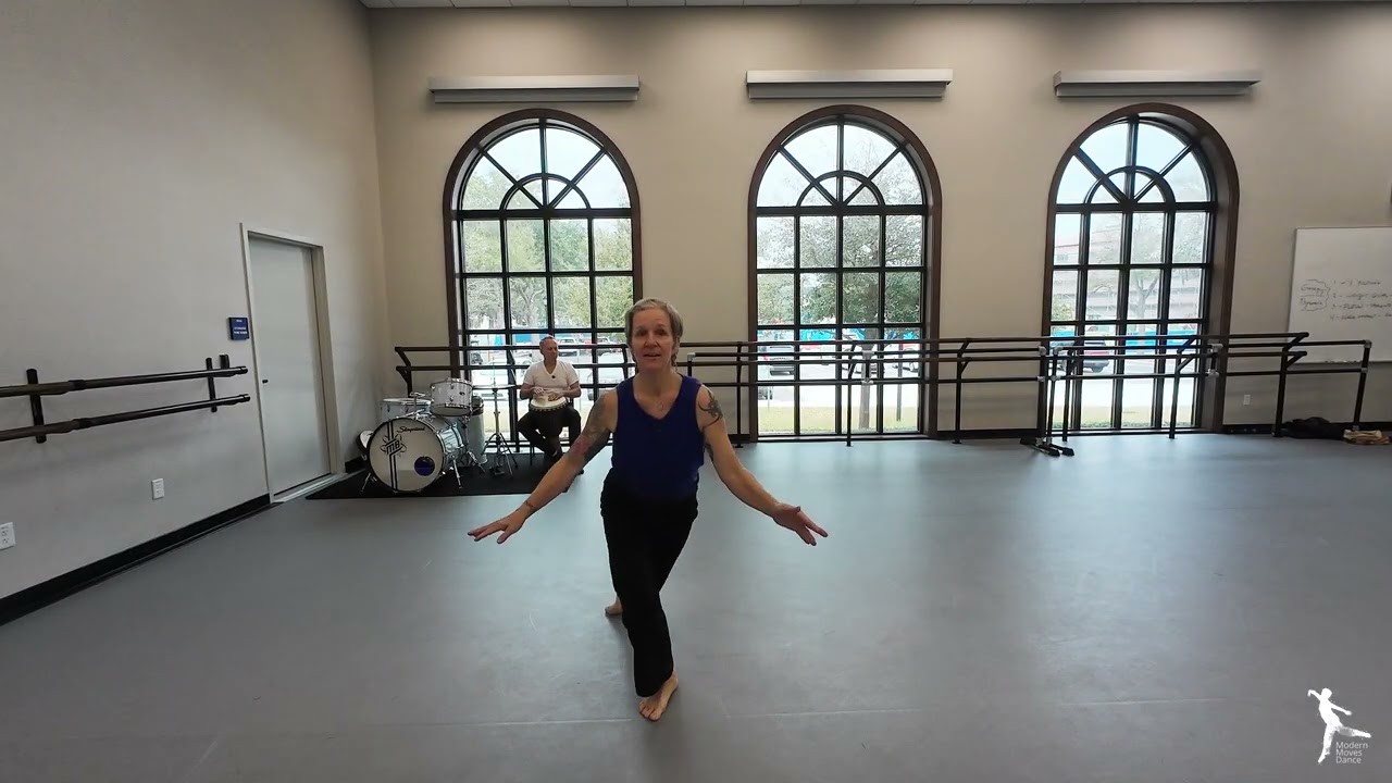 Dance Lesson: Basic Modern Dance Floor Roll