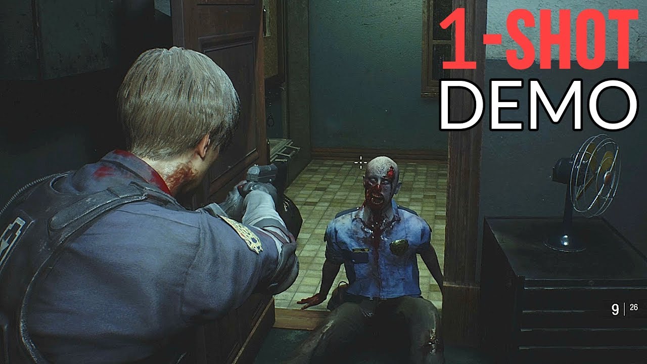 RESIDENT EVIL 2 Remake - PS4 PRO Gameplay (1-Shot)