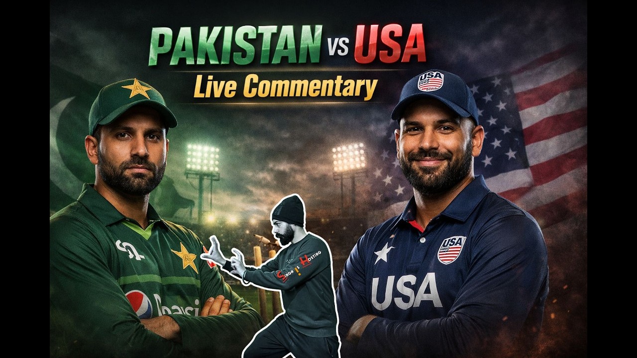 🔴 Pak vs USA Live Action: Agha Salman Ka Chala Jadu #pakvsusa #t20worldcup #cricketlive