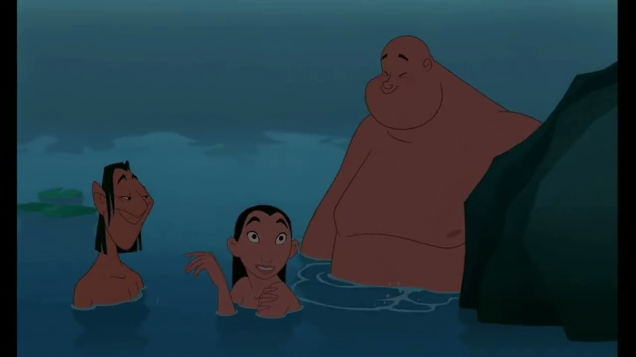 Mulan (1998) - Lake Scene