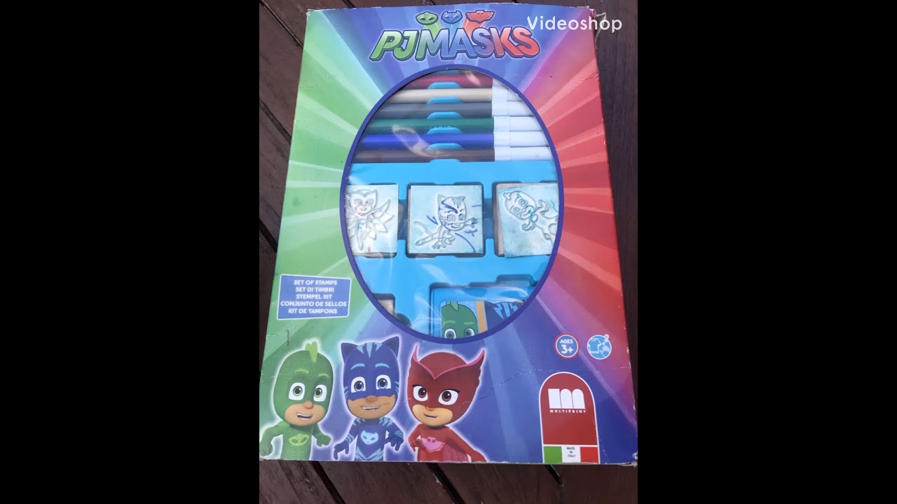 PJ MASKS ART COLLECTION / asjem explore review