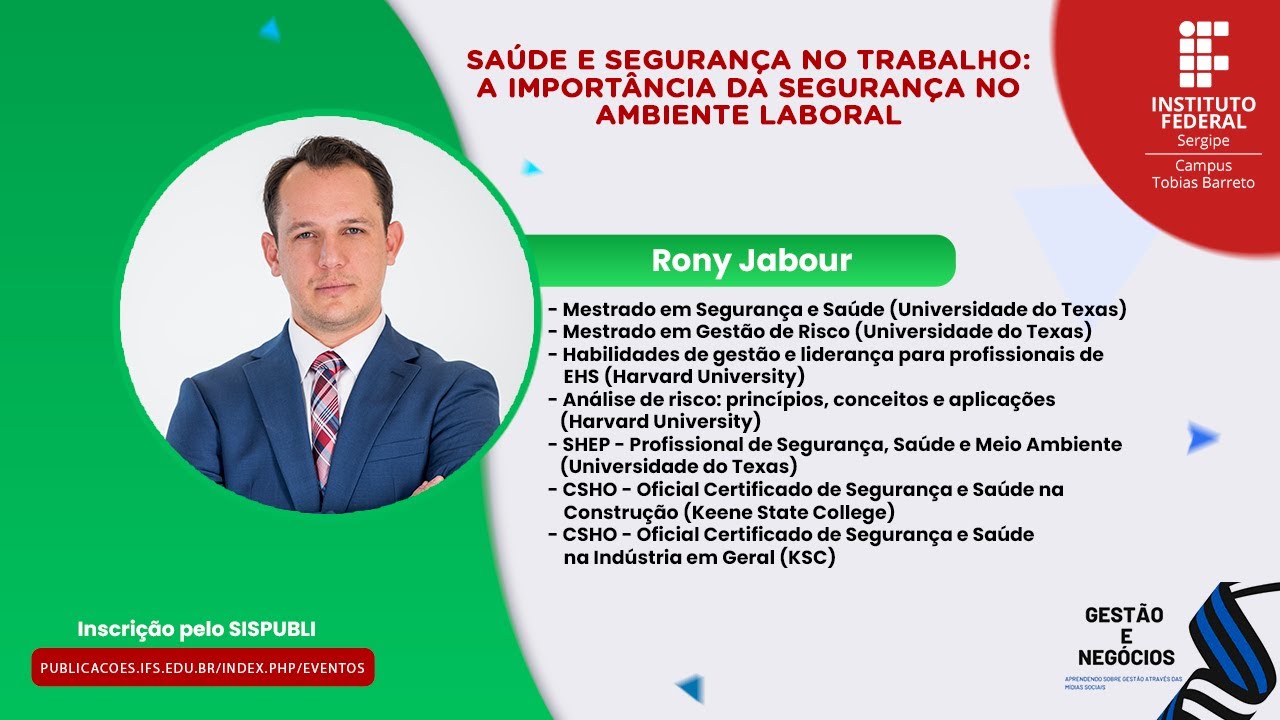 [Gest&atilde;o e Neg&oacute;cios] - Sa&uacute;de e Seguran&ccedil;a no Trabalho: a import&acirc;ncia da seguran&ccedil;a no ambiente laboral