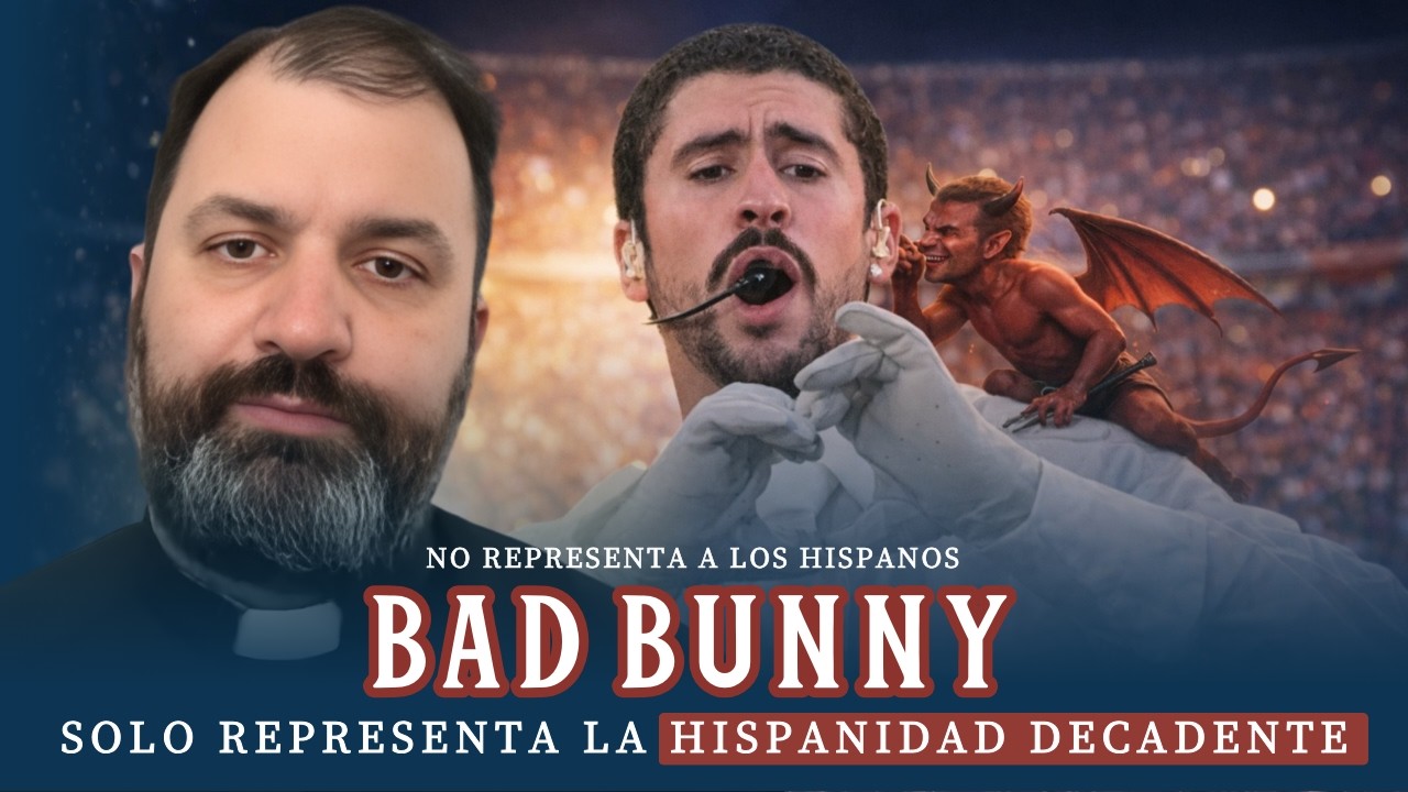 Bad Bunny en el Super Bowl. No representa a los hispanos, solo representa la hispanidad decadente.