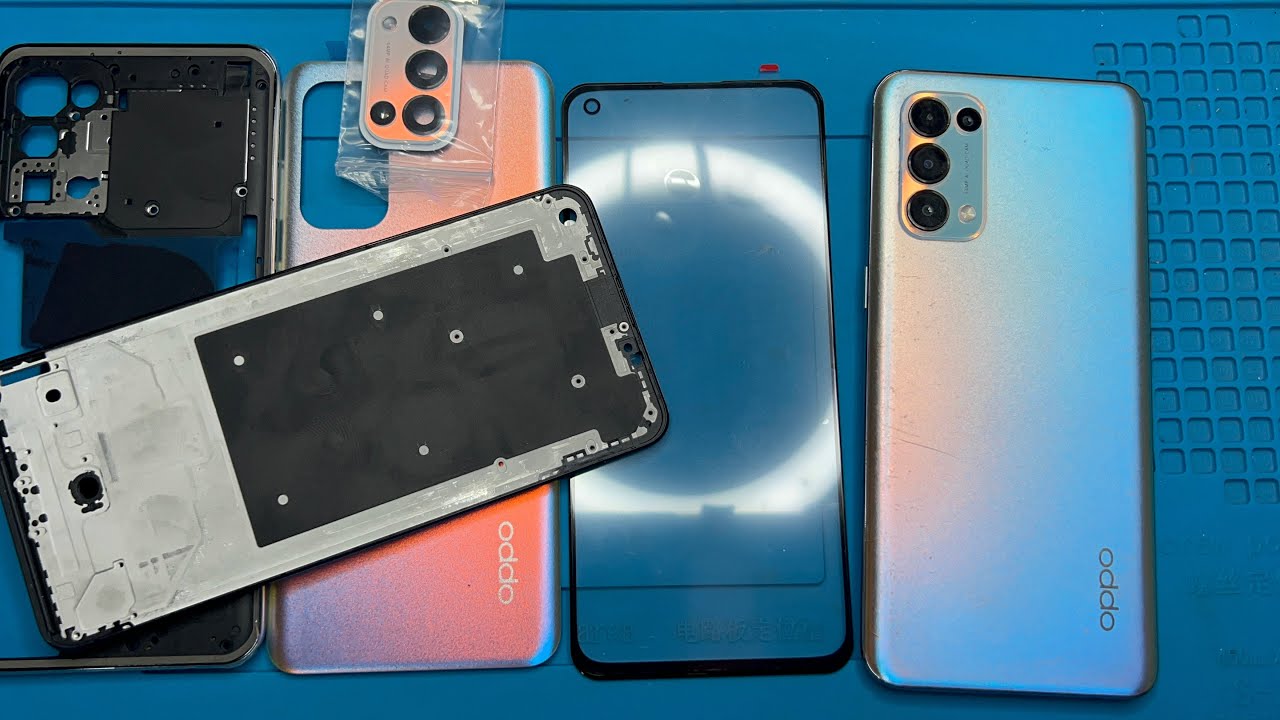 Samsung OPPO Reno 5 Change LCD Replacement restoration romper Cracked Screen Restoration