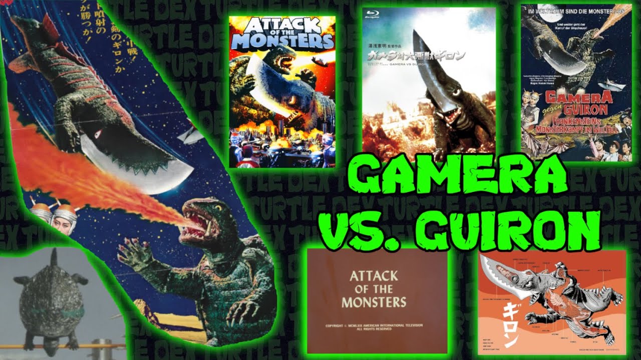 Gamera vs. Guiron - 60th anniversary of Gamera!