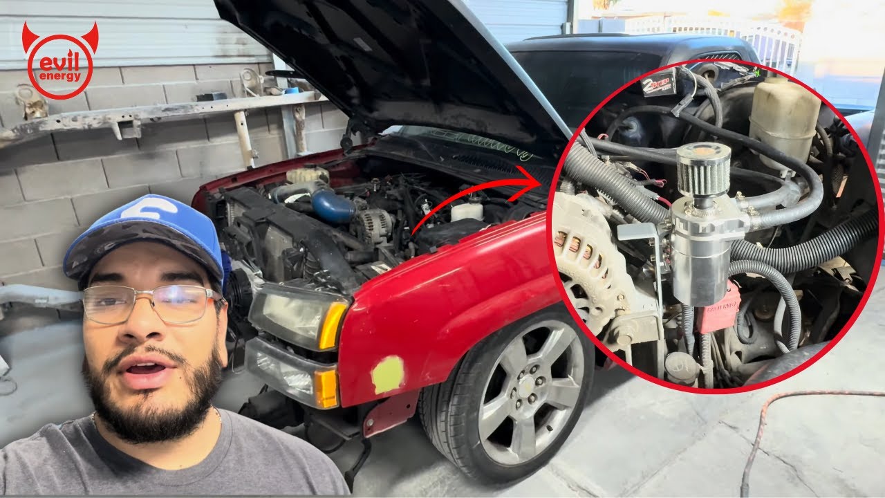 How to Install an Oil Catch Can on a GMC Truck | Evil Energy