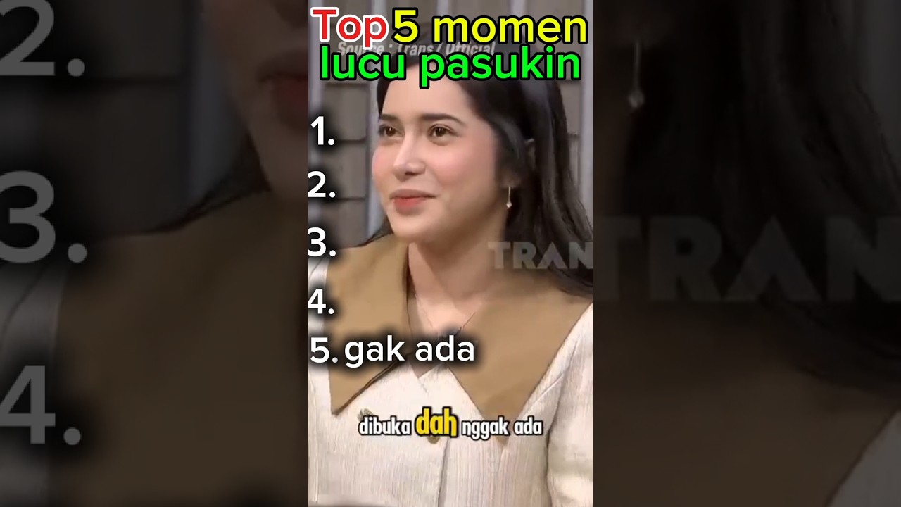 top 5 momen lucu para pasukin #laporpaktrans7 #shorts #komedian #kocak #terbaru
