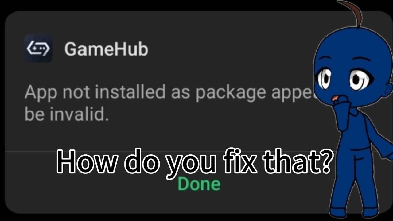 How to solve the problem of an uninstalled application?