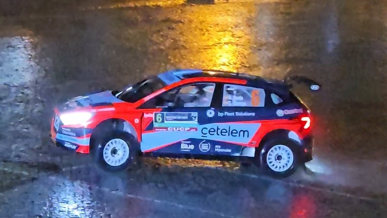 Rallye Serras de Fafe 2025 | City Stage Heavy Rain Big Show Fafe 2025 | Full HD