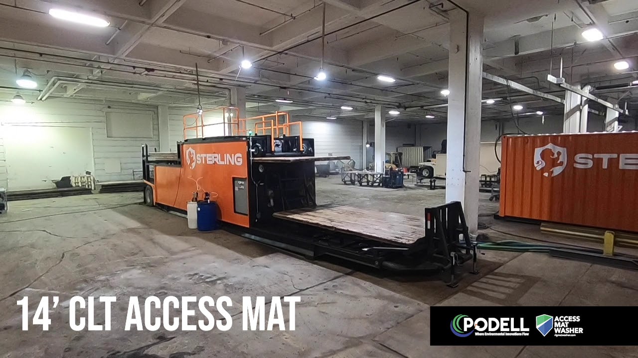 Mat Cleaning In Minutes - Stackable Access Mat Washer