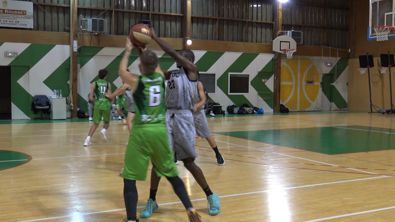 Basket U20 M. Cht PACA. 4ième QT. SMUC vs ROUSSET 11 octobre 2020.