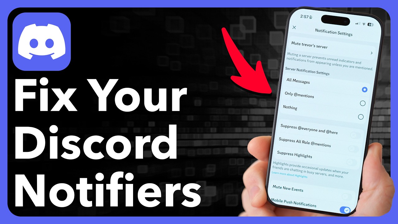 Как исправить уведомления Discord на мобильном устройстве