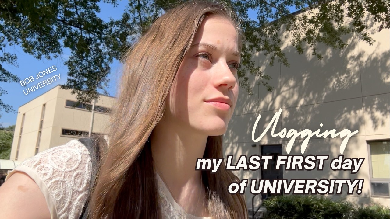 Come with me for my LAST FIRST DAY of university at Bob Jones University what it's like at BJU
