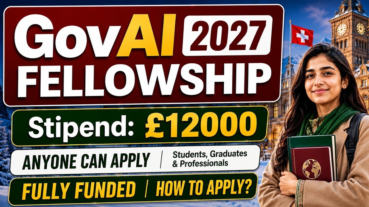 GovAI UK Winter Fellowship 2027 | Fully Funded Paid Internship Program 2026 - How to Apply Online
