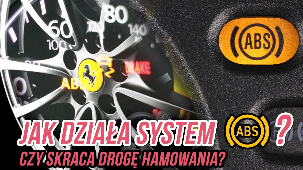 Jak działa ABS, czy skraca drogę hamowania ?