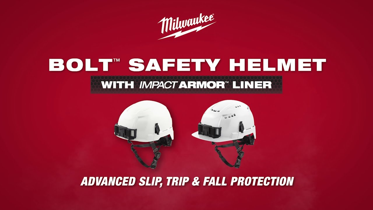 BOLT™ Safety Helmets with IMPACT ARMOR™ Liner