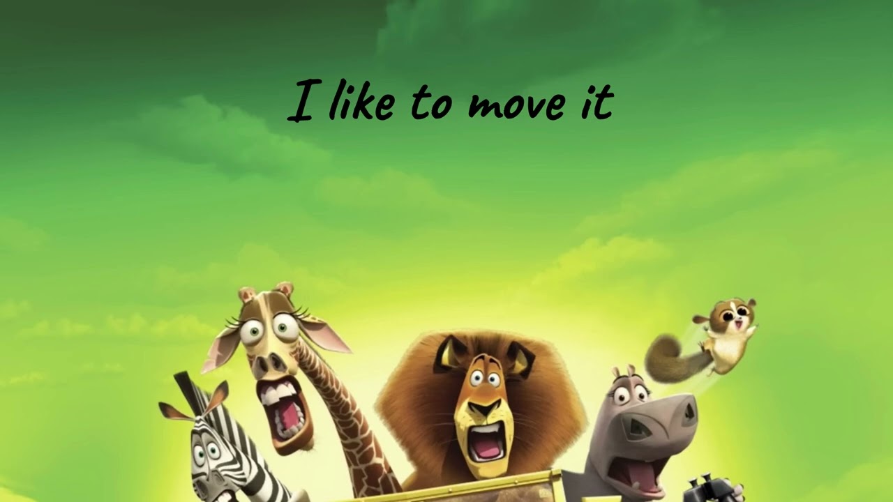 I like to move it