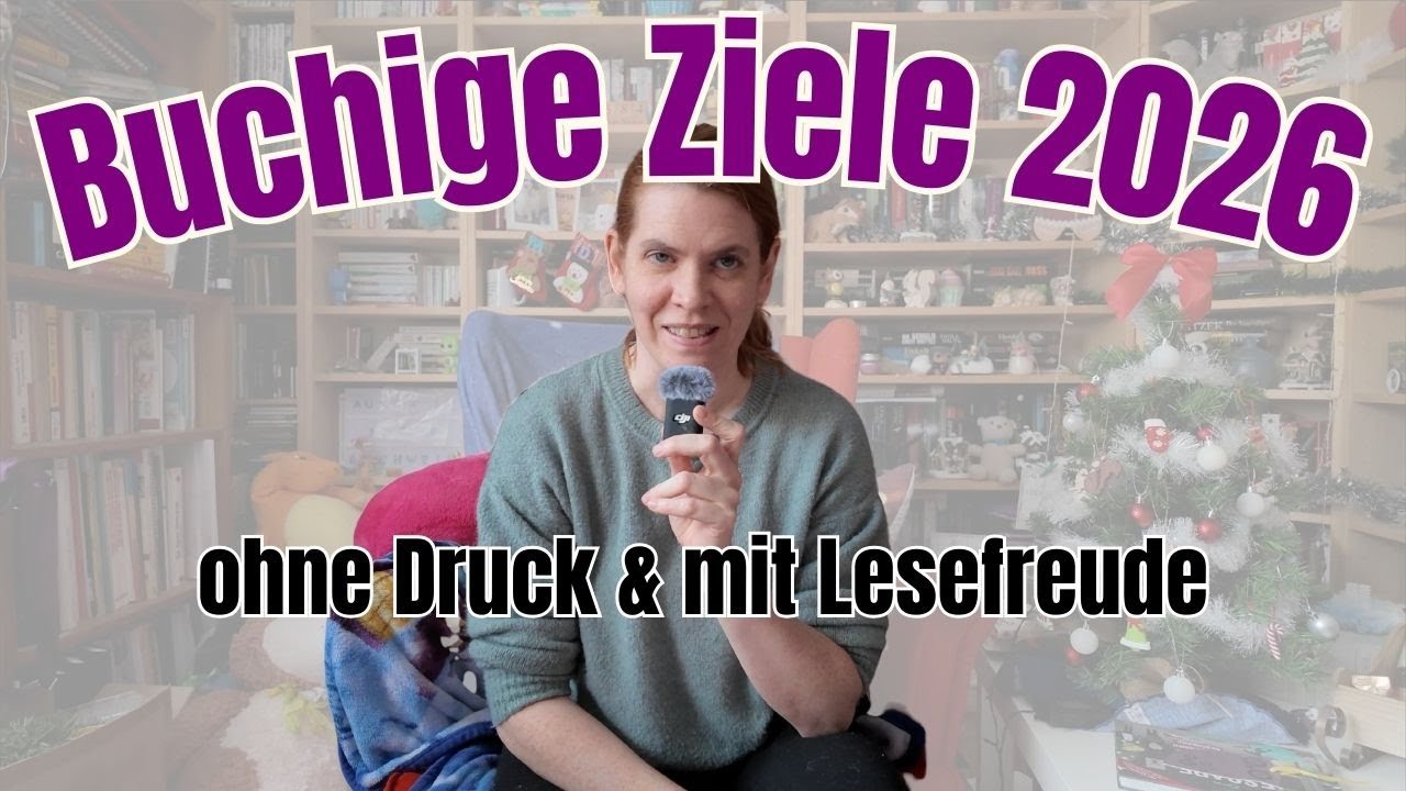 Meine buchigen Ziele für 2026 | weiterhin ohne Druck & mit Lesefreude