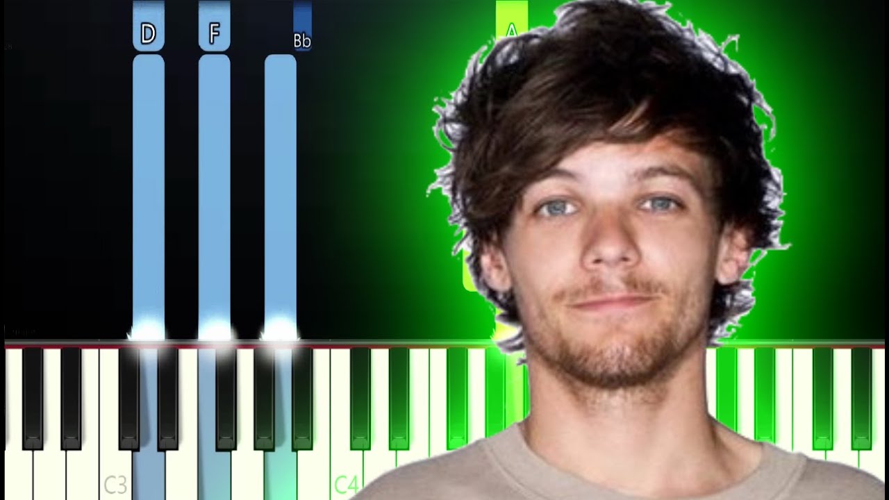 Louis Tomlinson - Too Young (Piano Tutorial)