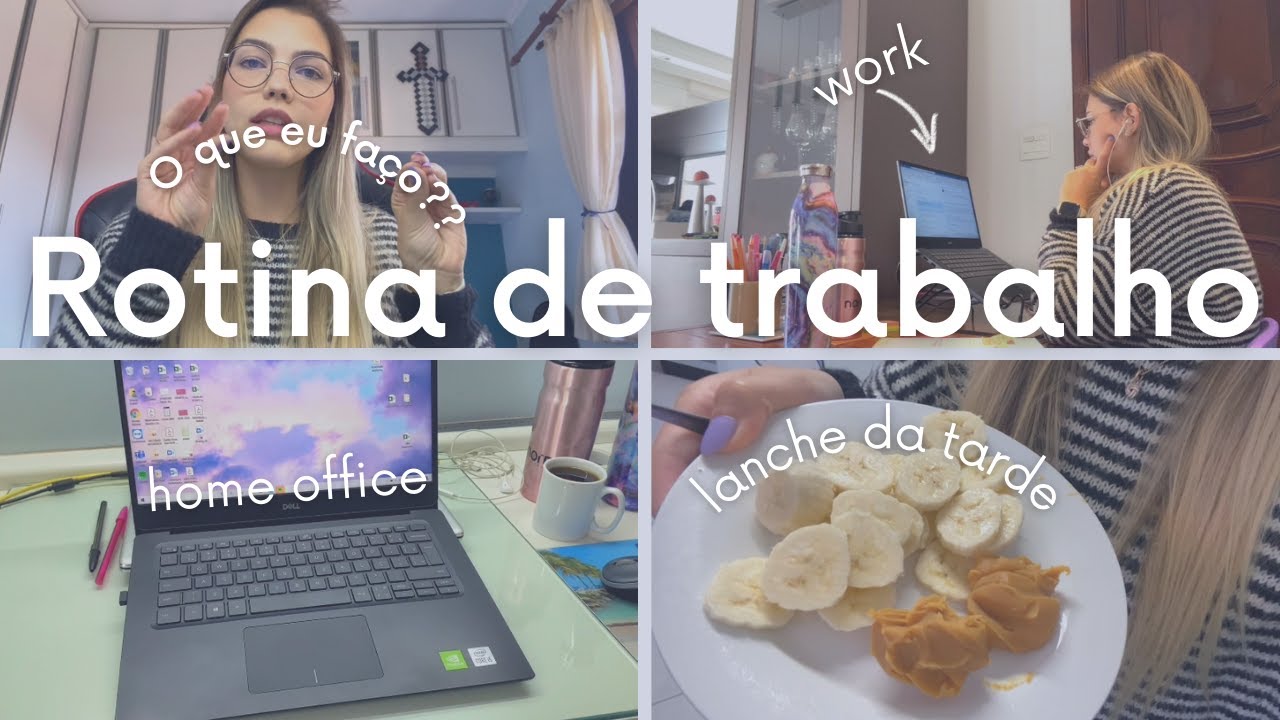 ROTINA DE TRABALHO | minha profissão, agência e home office