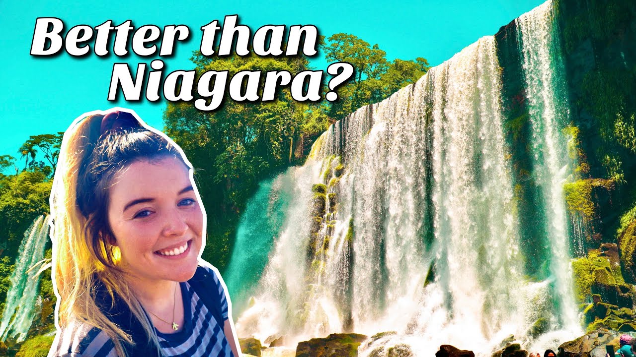 Visiting Iguazu Falls in Argentina & Brazil! | Flying Aerolineas Argentinas & Latam | Travel Vlog 4K