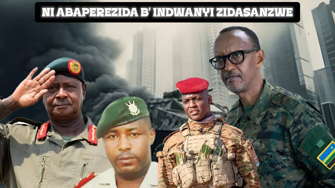 Perezida KAGAME Mu Ba PEREZIDA 10 Ba Mbere b' ABASIRIKARE Batinyitse Muri Afurika.