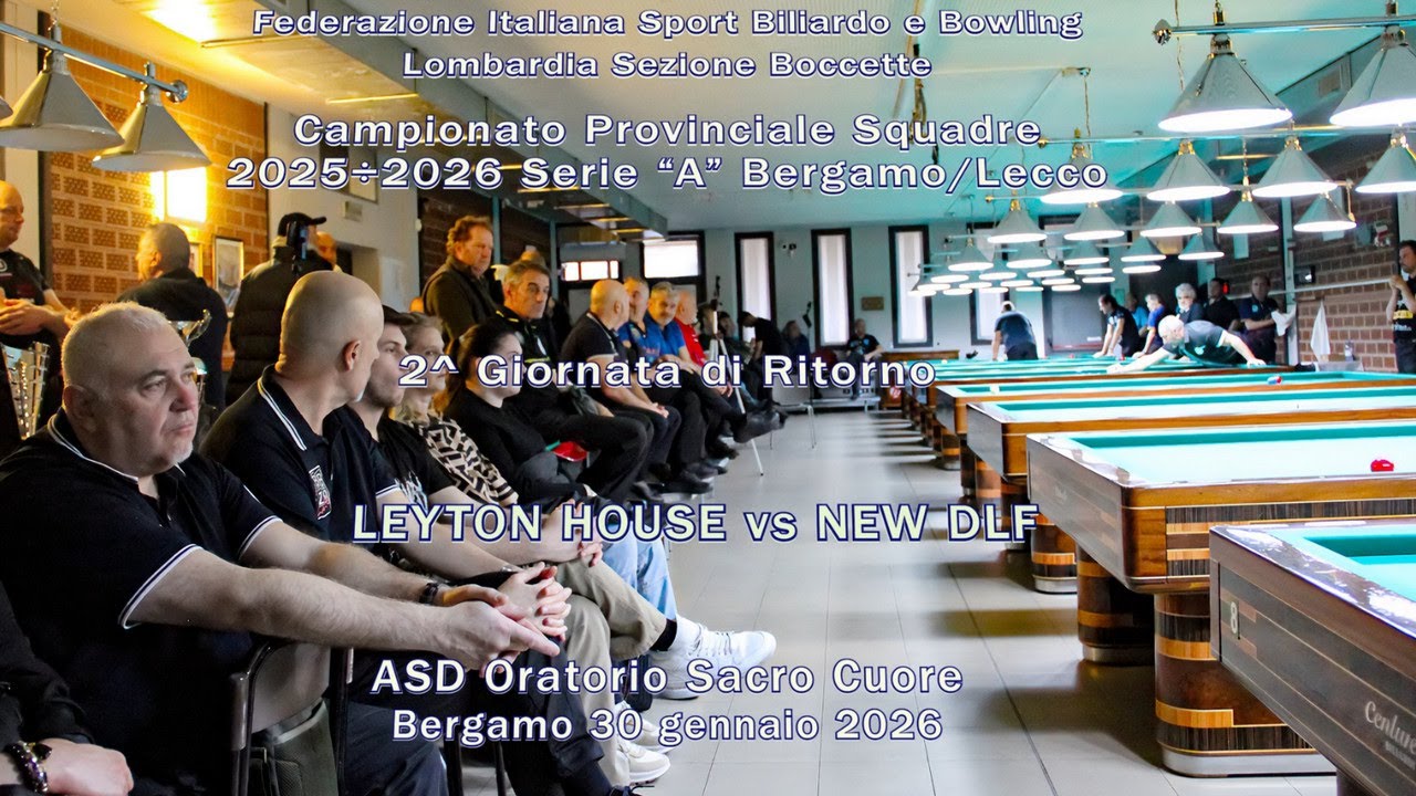 New Boccette Bagnara - Campionato Provinciale Squadre 2025&divide;26 Serie 