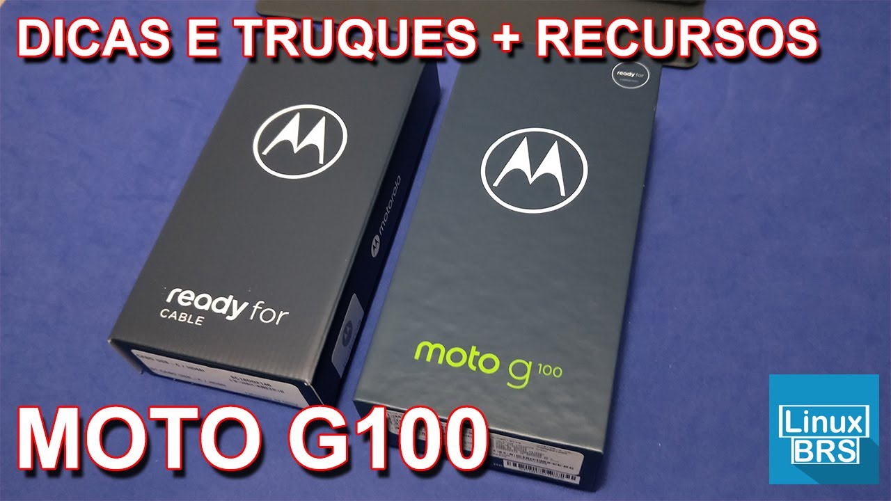 MOTOROLA MOTO G100 -  DICAS E TRUQUES + RECURSOS